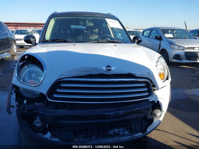 2013 Mini Countryman Cooper VIN: WMWZB3C51DWR35778 Lot: 38266372