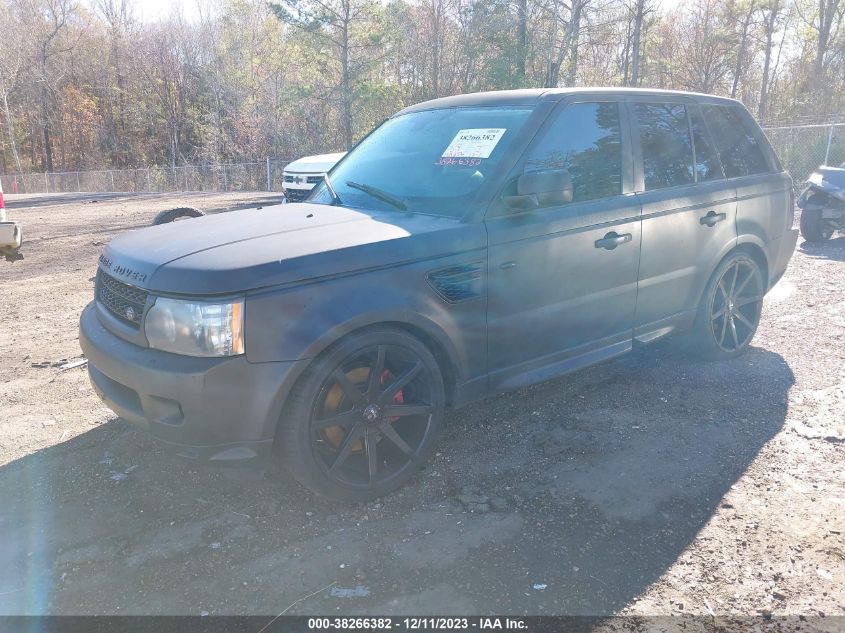 2011 Land Rover Range Rover Sport Hse VIN: SALSF2D49BA709709 Lot: 38266382