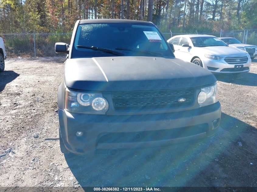 2011 Land Rover Range Rover Sport Hse VIN: SALSF2D49BA709709 Lot: 38266382