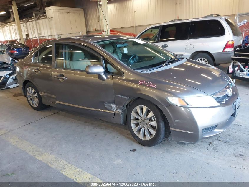 2010 Honda Civic Ex-L VIN: 19XFA1F95AE007036 Lot: 38266474