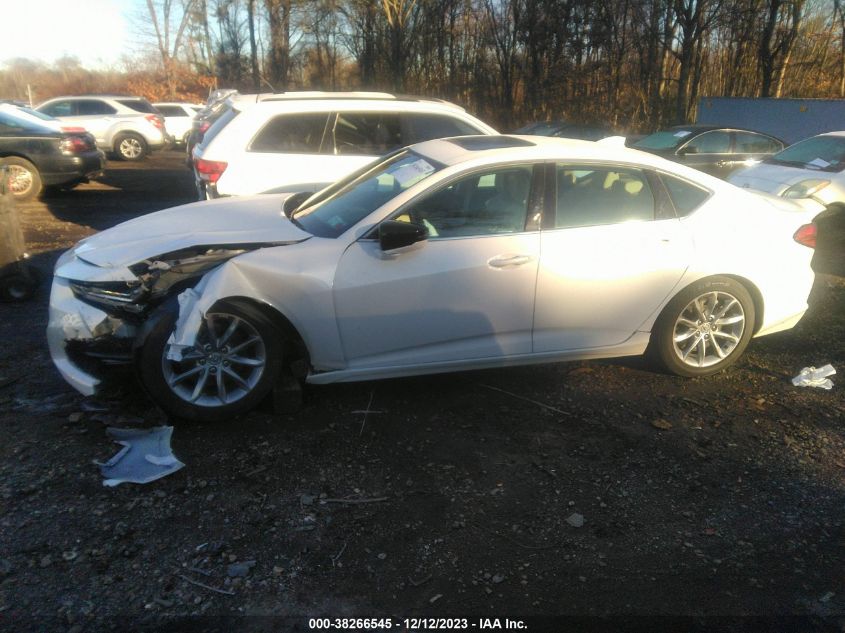 2021 Acura Tlx Standard VIN: 19UUB5F39MA000817 Lot: 38266545