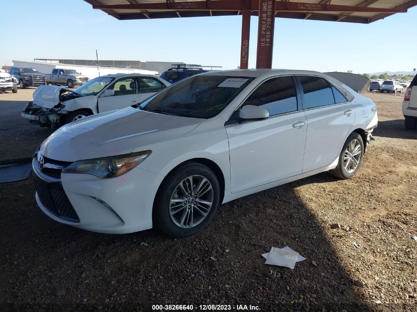 2016 Toyota Camry Se VIN: 4T1BF1FK1GU202365 Lot: 38266640