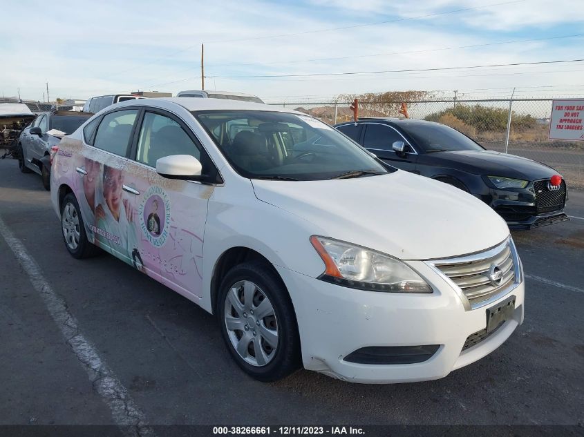 2015 Nissan Sentra Fe+ S/S/Sl/Sr/Sv VIN: 3N1AB7AP7FY244569 Lot: 38266661