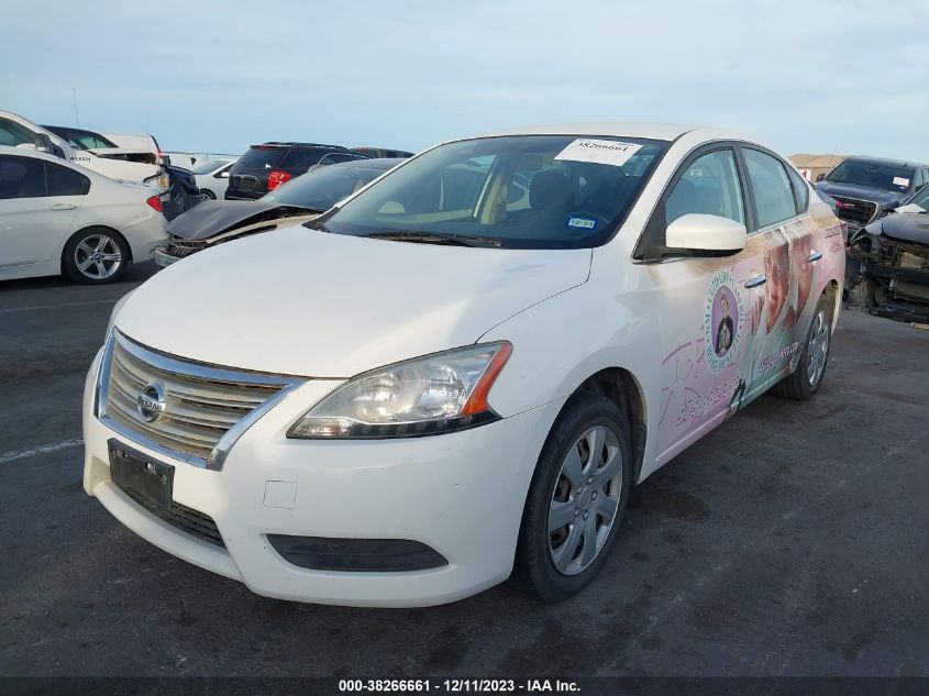 2015 Nissan Sentra Fe+ S/S/Sl/Sr/Sv VIN: 3N1AB7AP7FY244569 Lot: 38266661