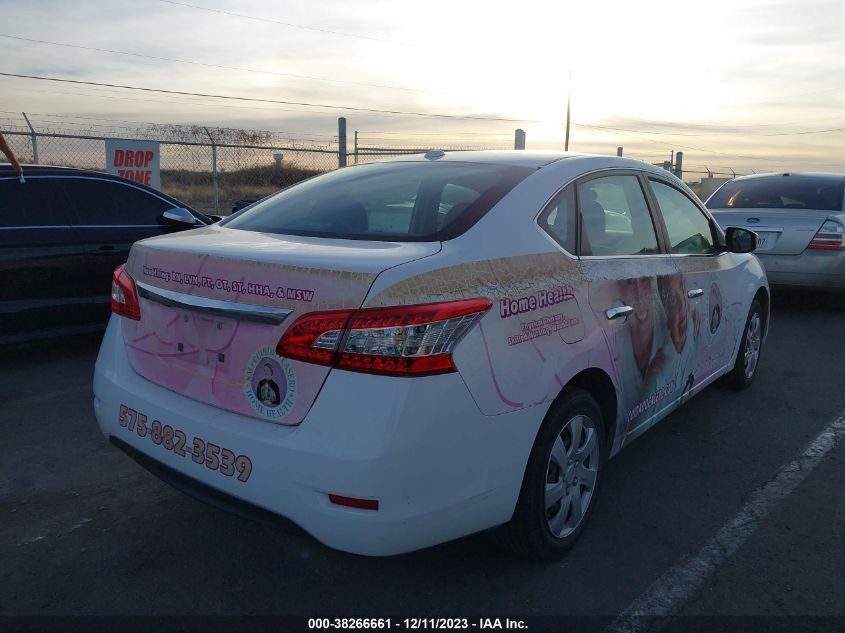 2015 Nissan Sentra Fe+ S/S/Sl/Sr/Sv VIN: 3N1AB7AP7FY244569 Lot: 38266661