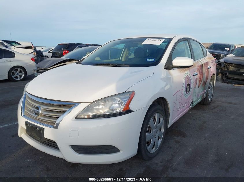 2015 Nissan Sentra Fe+ S/S/Sl/Sr/Sv VIN: 3N1AB7AP7FY244569 Lot: 38266661