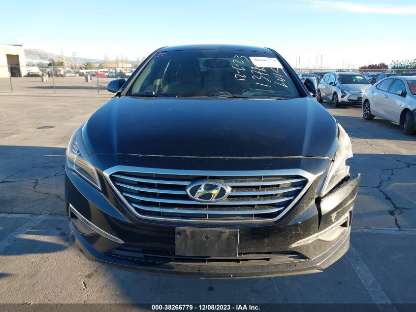 2015 Hyundai Sonata Se VIN: 5NPE24AF0FH250523 Lot: 38266779