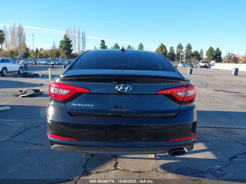 2015 Hyundai Sonata Se VIN: 5NPE24AF0FH250523 Lot: 38266779