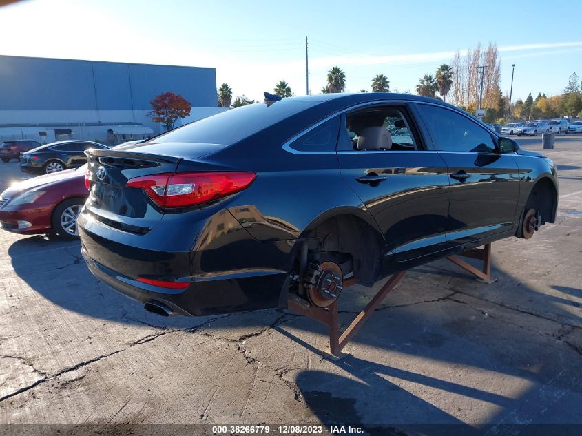 2015 Hyundai Sonata Se VIN: 5NPE24AF0FH250523 Lot: 38266779