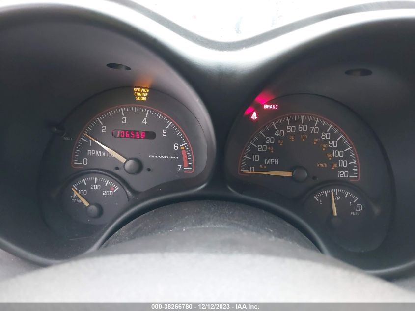 2001 Pontiac Grand Am Se1 VIN: 1G2NF52E21M516711 Lot: 38266780