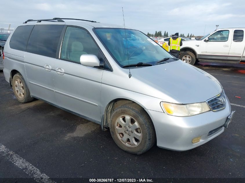 2002 Honda Odyssey Ex-L W/Leather VIN: 2HKRL189X2H569841 Lot: 38266787