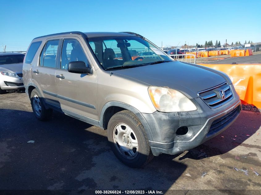 2005 Honda Cr-V Lx VIN: JHLRD68505C014794 Lot: 38266824