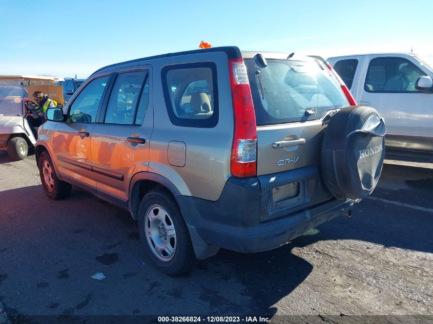 2005 Honda Cr-V Lx VIN: JHLRD68505C014794 Lot: 38266824