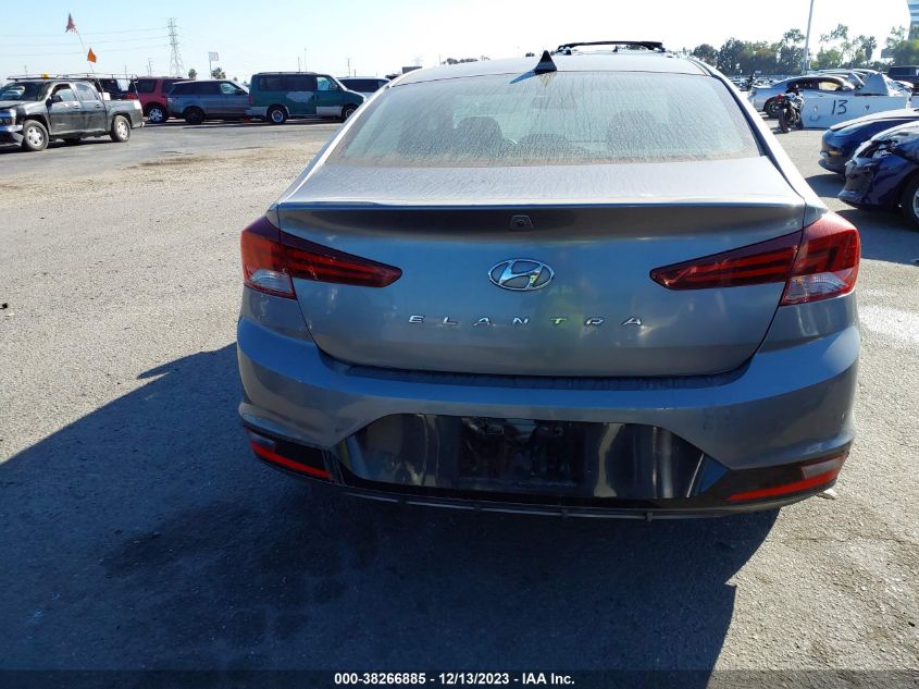 2019 Hyundai Elantra Sel VIN: 5NPD84LF4KH407911 Lot: 38266885