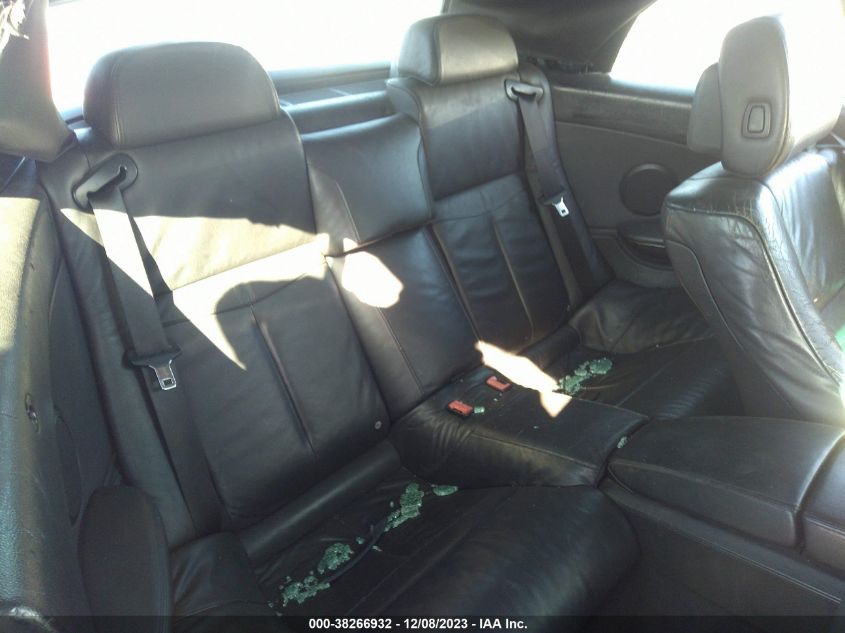 2008 BMW 650I VIN: WBAEB53568CX61725 Lot: 38266932