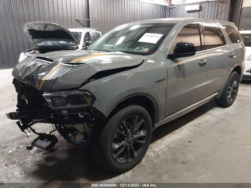 2023 Dodge Durango Hemi Orange Awd VIN: 1C4SDJCT8PC591275 Lot: 38266954