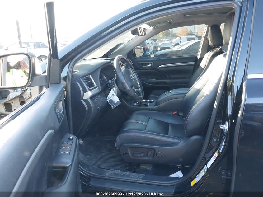 2019 TOYOTA HIGHLANDER SE VIN: 5TDKZRFH8KS573597