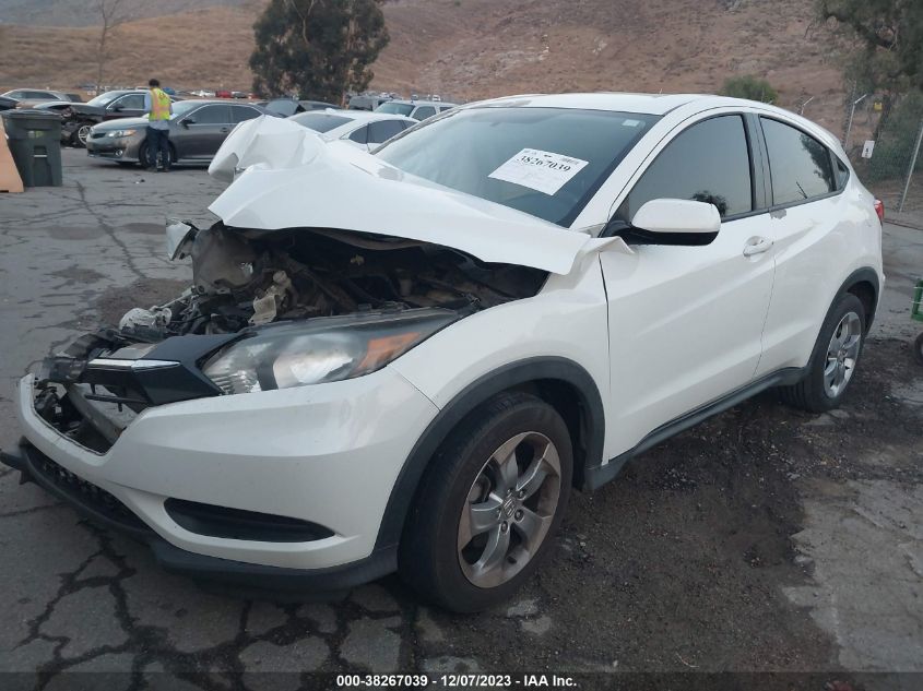 2017 Honda Hr-V Lx VIN: 3CZRU5H39HM713716 Lot: 38267039