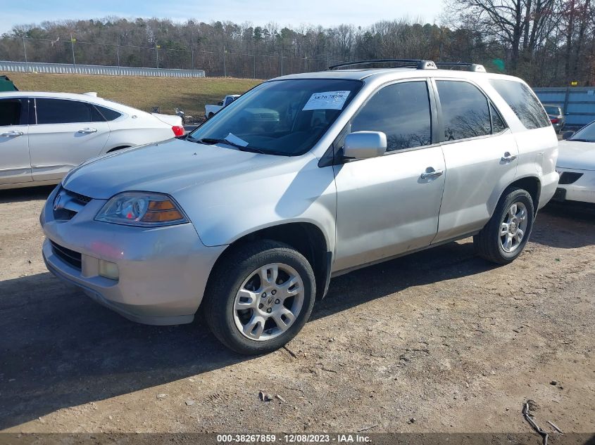 2004 Acura Mdx Touring Pkg Res W/Nav VIN: 2HNYD18924H537335 Lot: 38267859