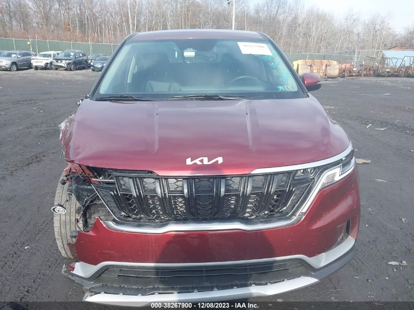 2024 Kia Carnival Mpv Lx Seat Package VIN: KNDNB4H36R6314297 Lot: 38267900