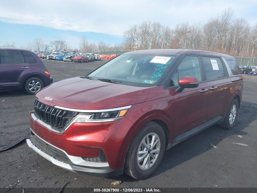 2024 Kia Carnival Mpv Lx Seat Package VIN: KNDNB4H36R6314297 Lot: 38267900