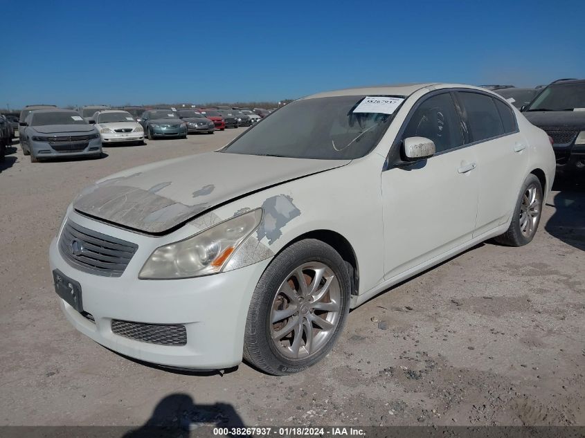 2007 Infiniti G35X VIN: JNKBV61F37M807145 Lot: 38267937