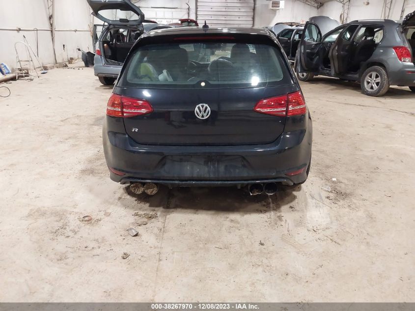 2016 Volkswagen Golf R 4-Door VIN: WVWUF7AU8GW032745 Lot: 38267970