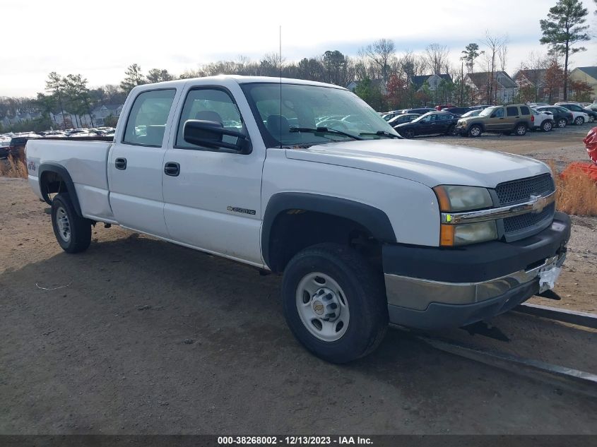 2004 Chevrolet Silverado 2500Hd Work Truck VIN: 1GCHK23UX4F250713 Lot: 38268002