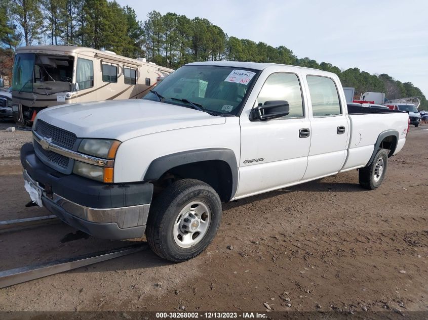 2004 Chevrolet Silverado 2500Hd Work Truck VIN: 1GCHK23UX4F250713 Lot: 38268002