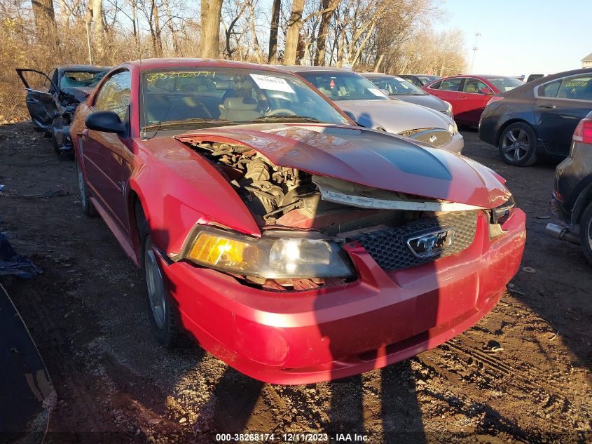 2002 Ford Mustang Deluxe/Premium/Standard VIN: 1FAFP40402F124422 Lot: 38268174