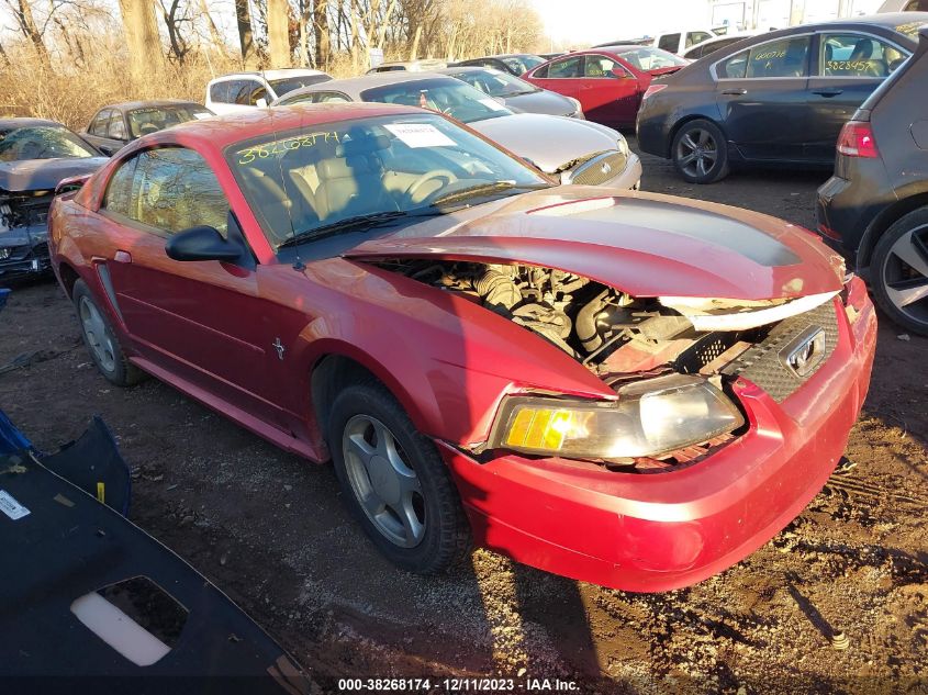 2002 Ford Mustang Deluxe/Premium/Standard VIN: 1FAFP40402F124422 Lot: 38268174