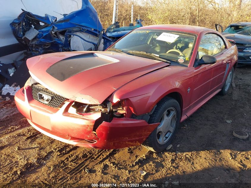 2002 Ford Mustang Deluxe/Premium/Standard VIN: 1FAFP40402F124422 Lot: 38268174