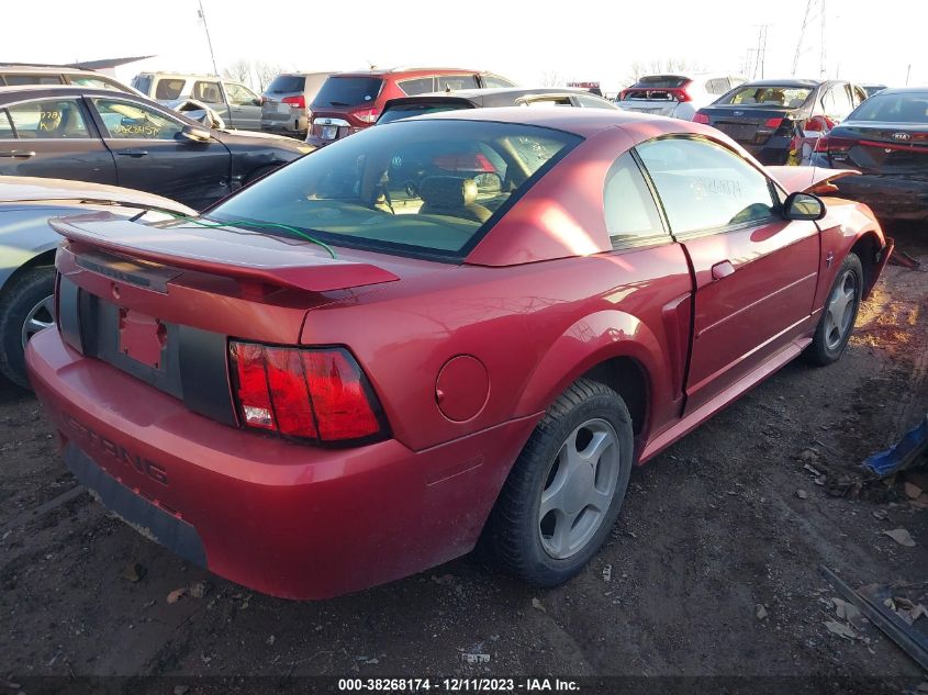 2002 Ford Mustang Deluxe/Premium/Standard VIN: 1FAFP40402F124422 Lot: 38268174