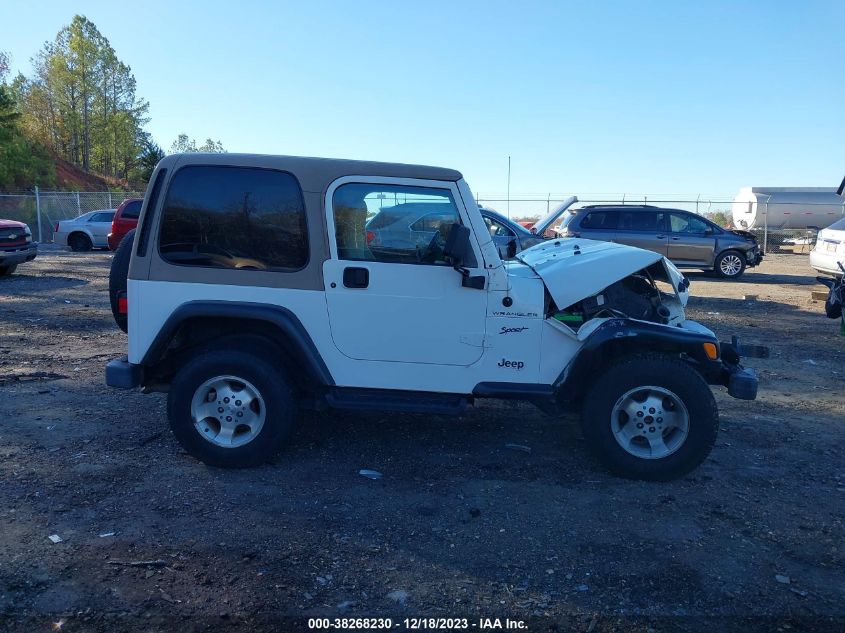 2002 Jeep Wrangler Sport VIN: 1J4FA49S22P702912 Lot: 38268230