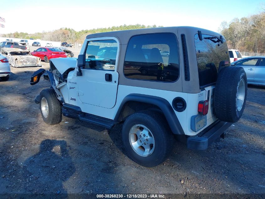 2002 Jeep Wrangler Sport VIN: 1J4FA49S22P702912 Lot: 38268230