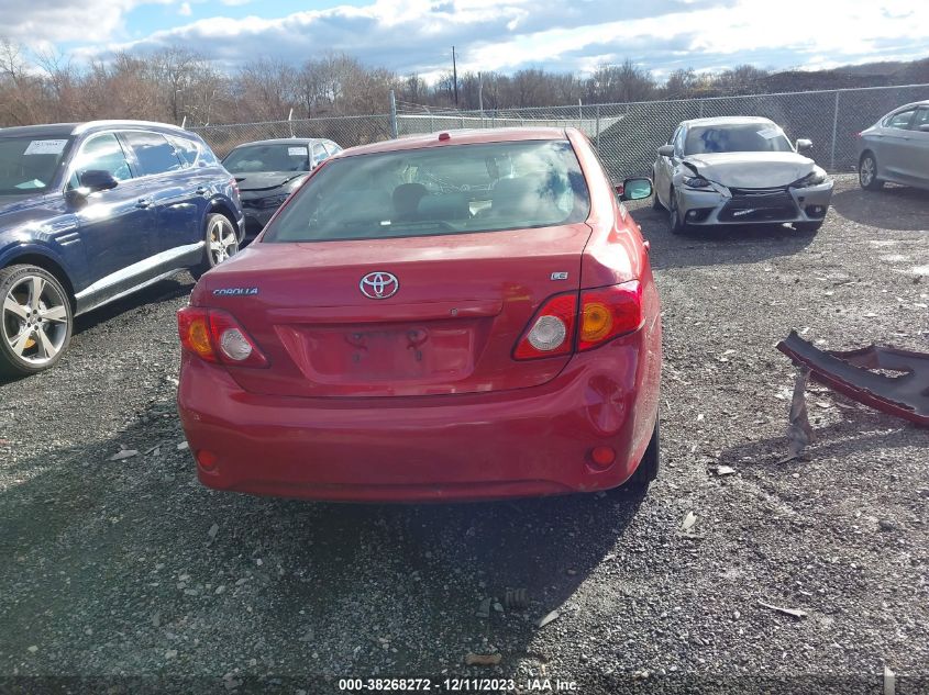 2009 Toyota Corolla Le VIN: JTDBL40E999047801 Lot: 38268272