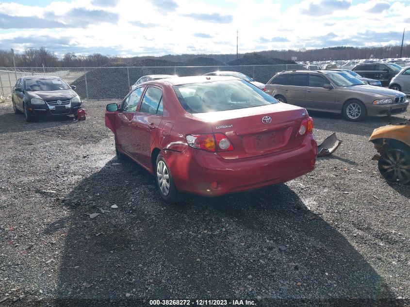 2009 Toyota Corolla Le VIN: JTDBL40E999047801 Lot: 38268272