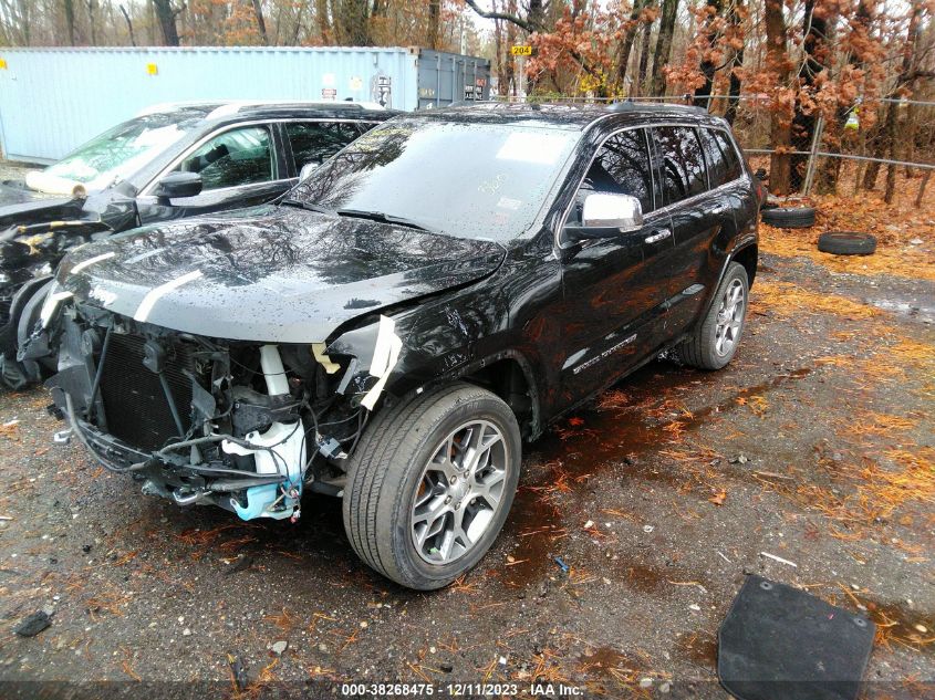 2021 Jeep Grand Cherokee Overland 4X4 VIN: 1C4RJFCG5MC550119 Lot: 38268475