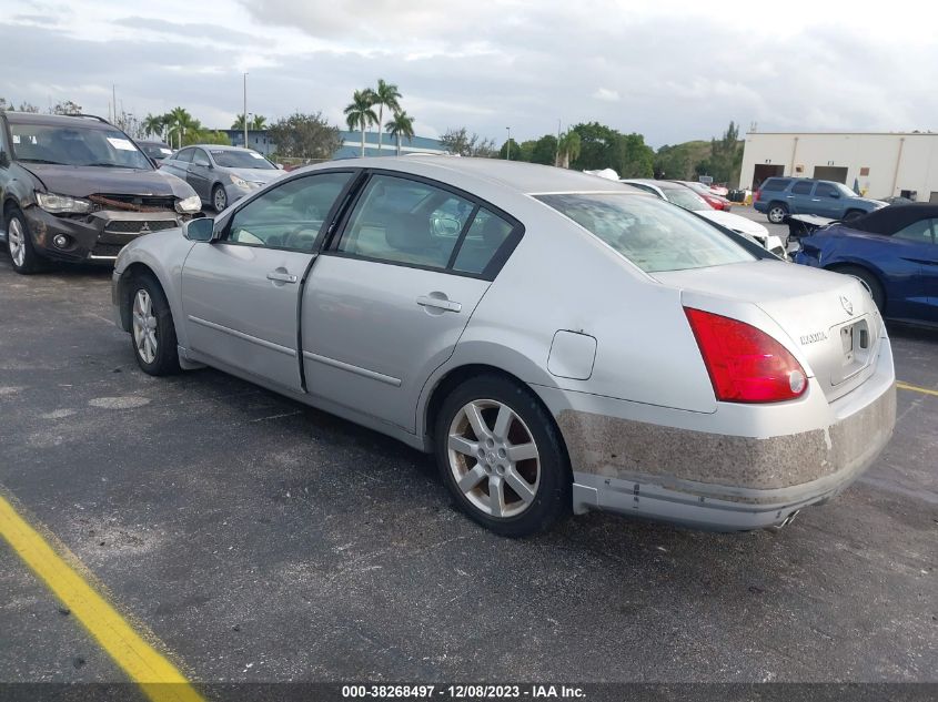 2004 Nissan Maxima VIN: 1NABA41E04C894602 Lot: 38268497