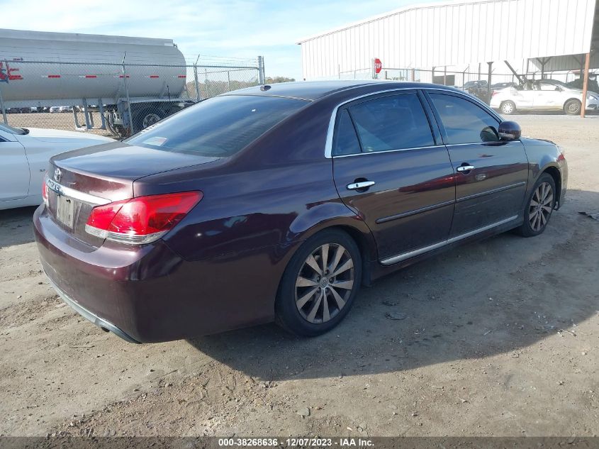 2011 Toyota Avalon Limited VIN: 4T1BK3DB5BU397163 Lot: 38268636