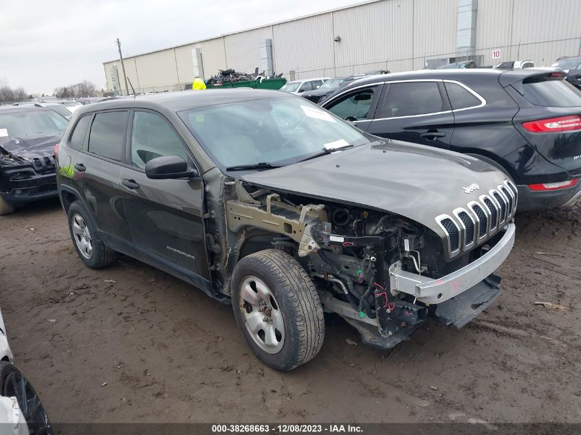 2015 Jeep Cherokee Sport VIN: 1C4PJMAB4FW708812 Lot: 38268663