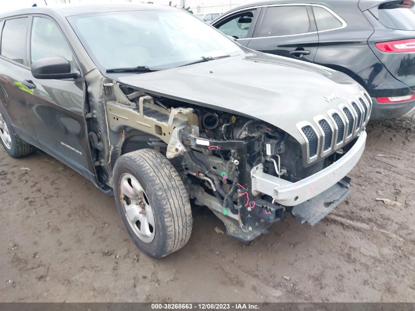 2015 Jeep Cherokee Sport VIN: 1C4PJMAB4FW708812 Lot: 38268663