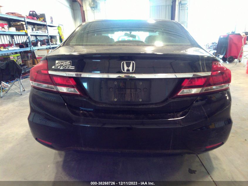 2014 Honda Civic Lx VIN: 19XFB2F51EE069717 Lot: 38268726