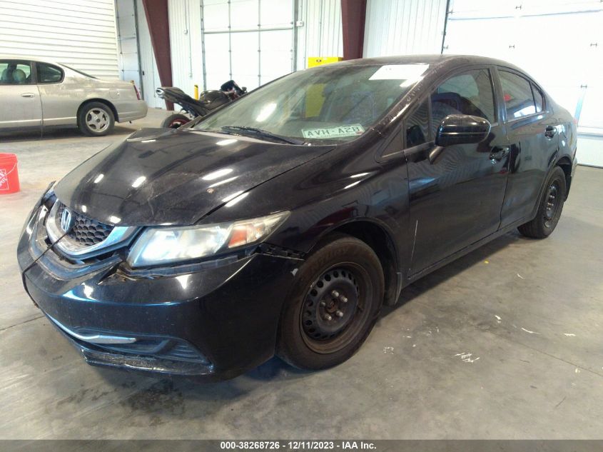 2014 Honda Civic Lx VIN: 19XFB2F51EE069717 Lot: 38268726