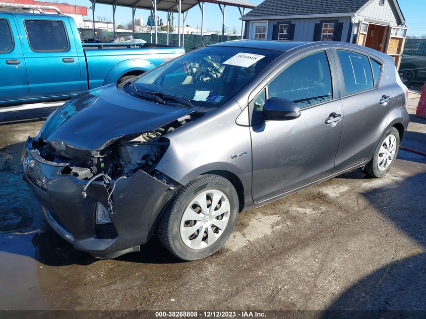 2014 Toyota Prius C Two VIN: JTDKDTB34E1573474 Lot: 38268808