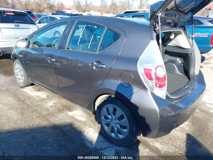2014 Toyota Prius C Two VIN: JTDKDTB34E1573474 Lot: 38268808