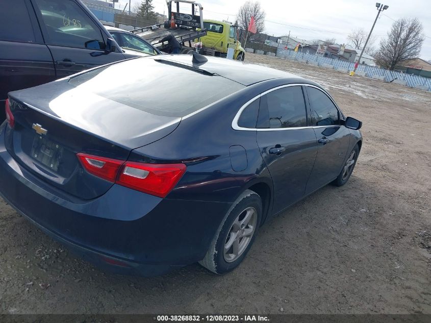 1G1ZB5ST4HF288872 2017 Chevrolet Malibu Ls