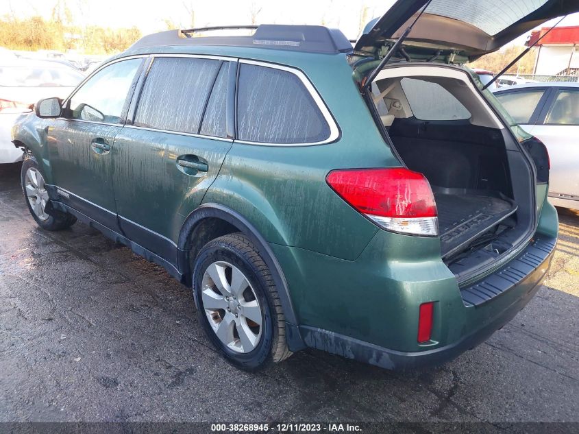 2011 Subaru Outback 2.5I Limited VIN: 4S4BRBKC7B3356489 Lot: 38268945