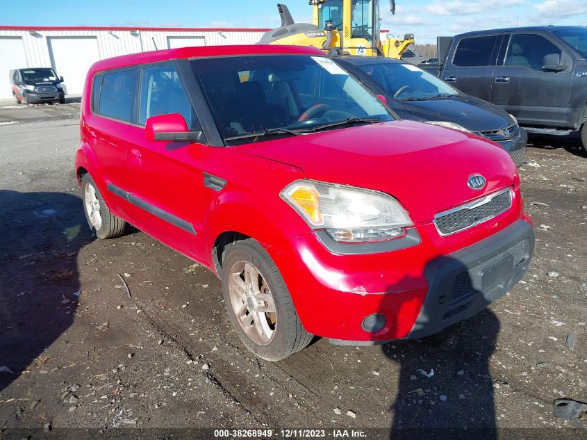 2010 Kia Soul + VIN: KNDJT2A28A7138854 Lot: 38268949