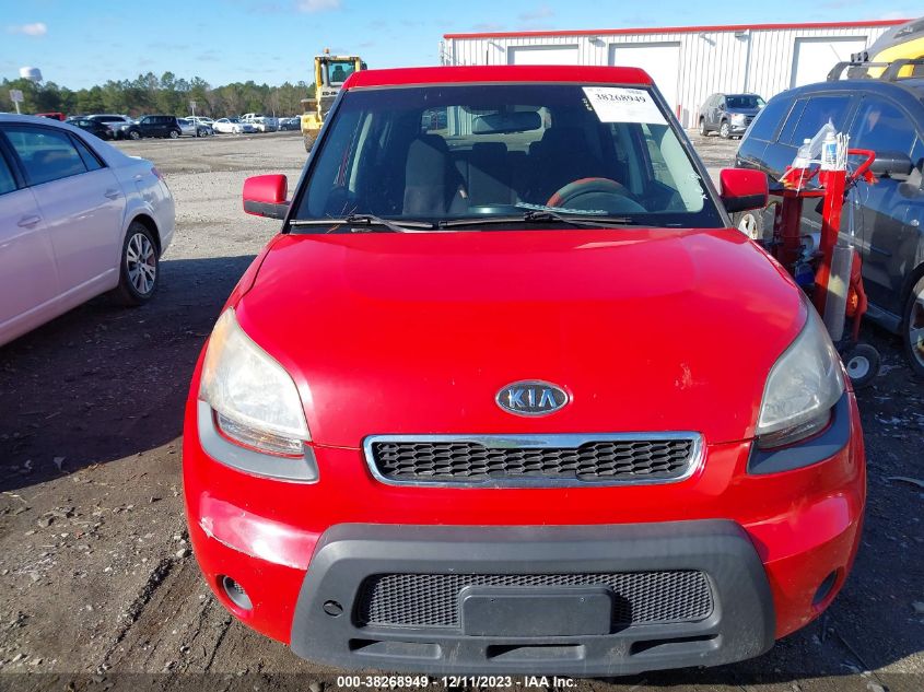 2010 Kia Soul + VIN: KNDJT2A28A7138854 Lot: 38268949